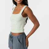 Vanessa Stripe Sleeveless Top