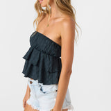 Chloey Sleeveless Tube Top