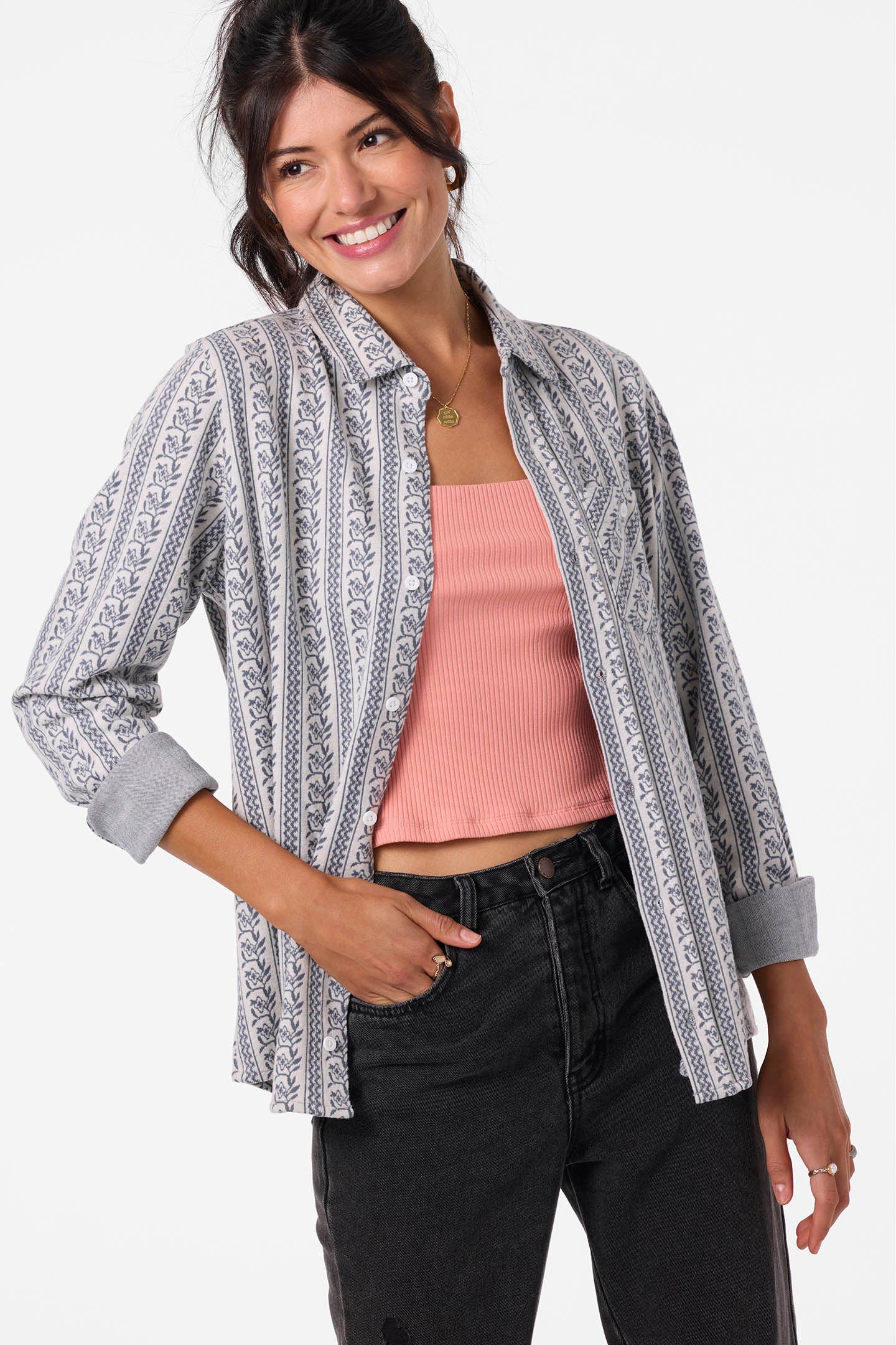 Jorgina Long Sleeve Top - Winter White | O'Neill