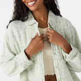 Leni Relaxed Geo Long Sleeve Top