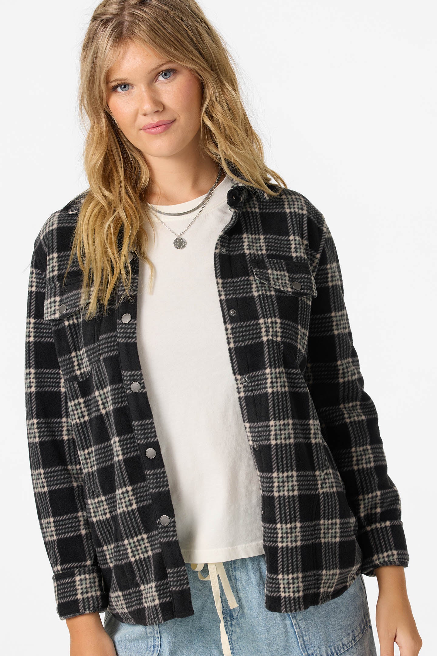 Zuma Superfleece Long Sleeve Top - Black | O'Neill