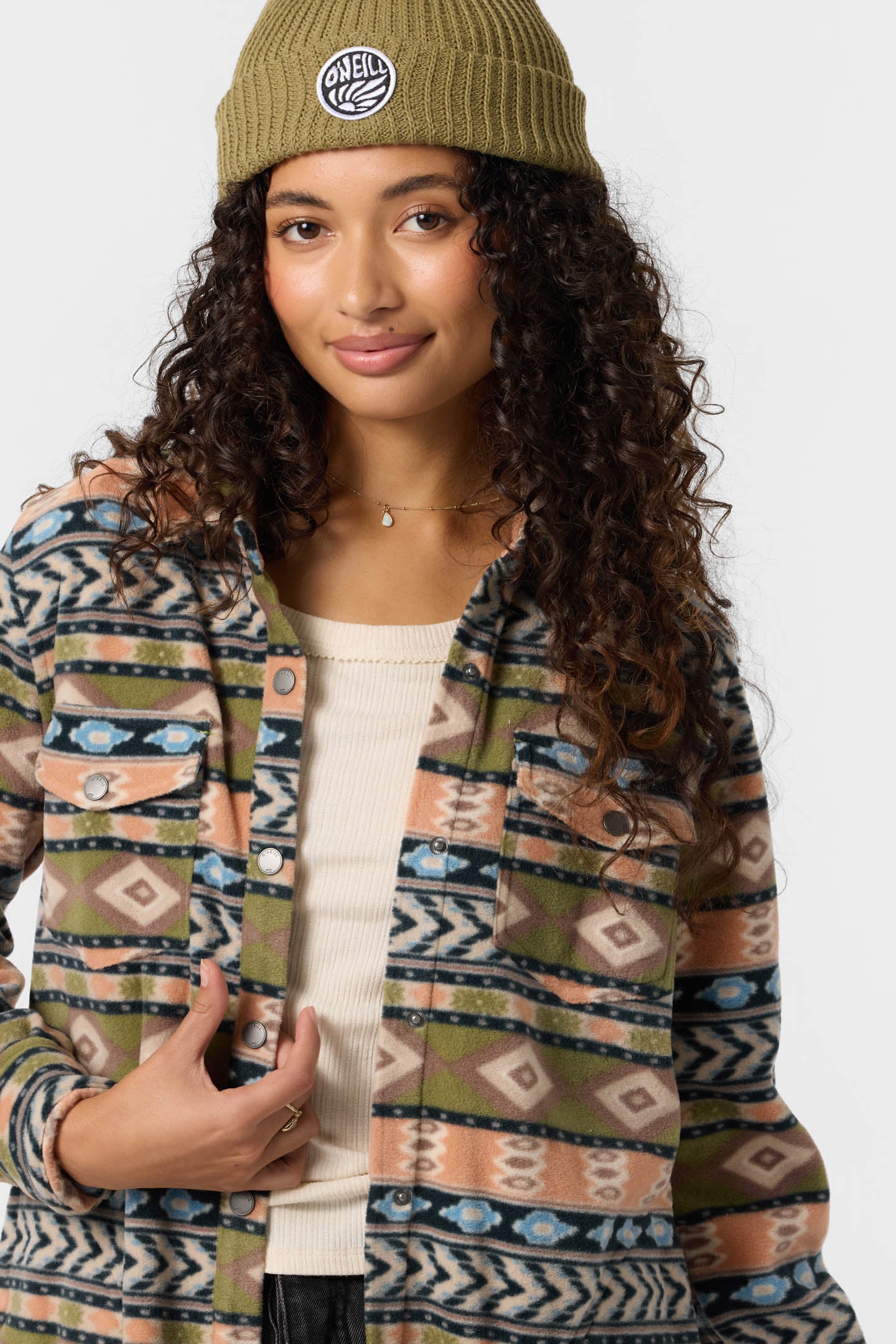 Zuma Superfleece Long Sleeve Top - Martini Olive | O'Neill