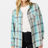 Brooks Flannel Long Sleeve Top