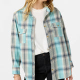 Brooks Flannel Long Sleeve Top