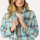 Brooks Flannel Long Sleeve Top