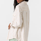 Brooks Flannel Long Sleeve Top