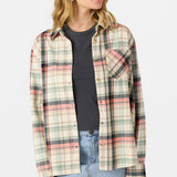 Logan Flannel Long Sleeve Top