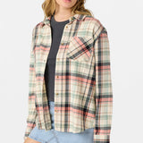 Logan Flannel Long Sleeve Top