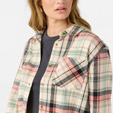 Logan Flannel Long Sleeve Top