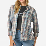 Logan Flannel Long Sleeve Top