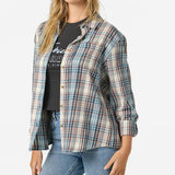 Logan Flannel Long Sleeve Top