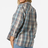 Logan Flannel Long Sleeve Top