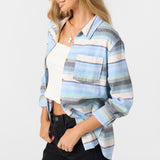 Logan Flannel Long Sleeve Top