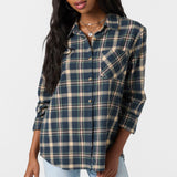 Logan Flannel Long Sleeve Top