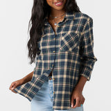 Logan Flannel Long Sleeve Top