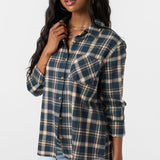 Logan Flannel Long Sleeve Top