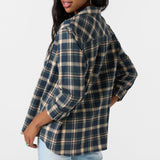 Logan Flannel Long Sleeve Top