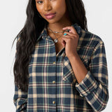Logan Flannel Long Sleeve Top