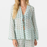 Regina Hoodie Printed Top