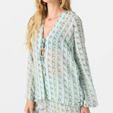 Regina Hoodie Printed Top