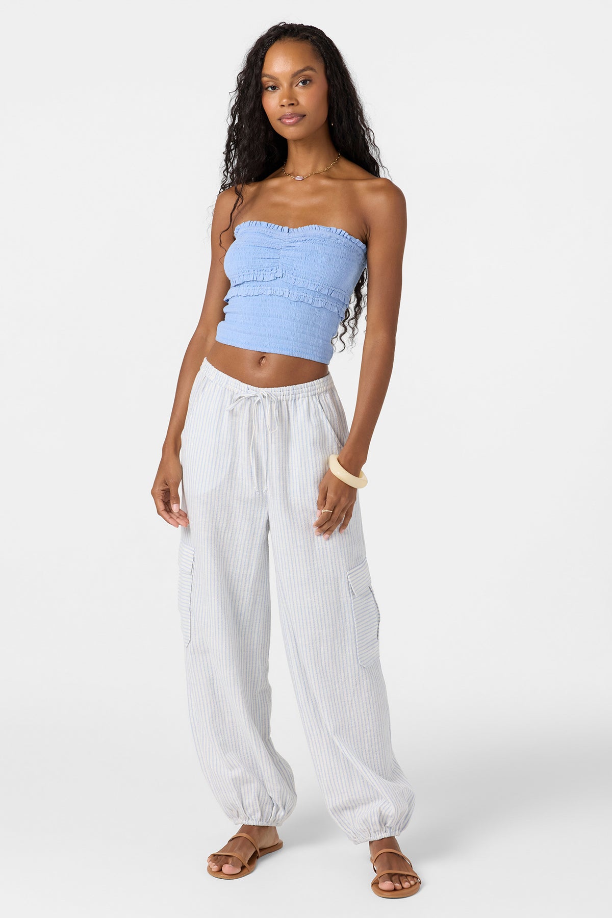 Kimmie Pants - Hydrangea | O