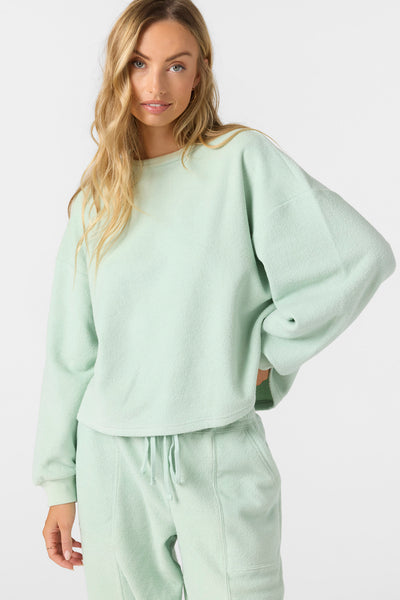 Wavelength Crew Crew Neck Fleece - Seafoam | O'Neill