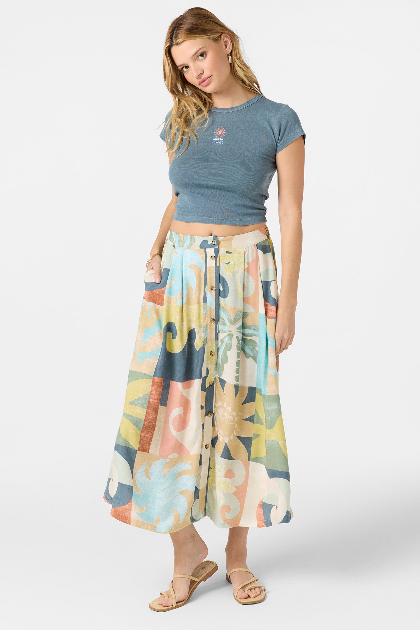 Maisel Midi Skirts - Multi Clr | O'Neill