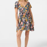 Carina Floral Short Dress
