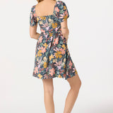 Carina Floral Short Dress