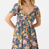 Carina Floral Short Dress
