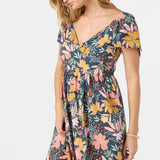 Carina Floral Short Dress