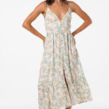 Pilar Nayomi Floral Midi Dress