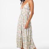 Pilar Nayomi Floral Midi Dress