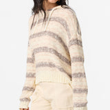 Jayne Stripe Long Sleeve Sweater