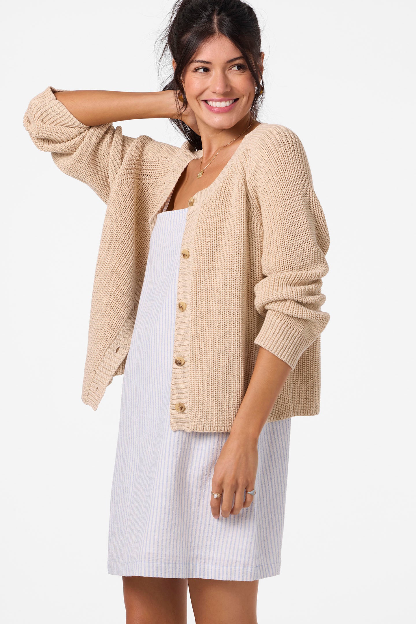 Kerris Long Sleeve Sweater - Natural | O'Neill