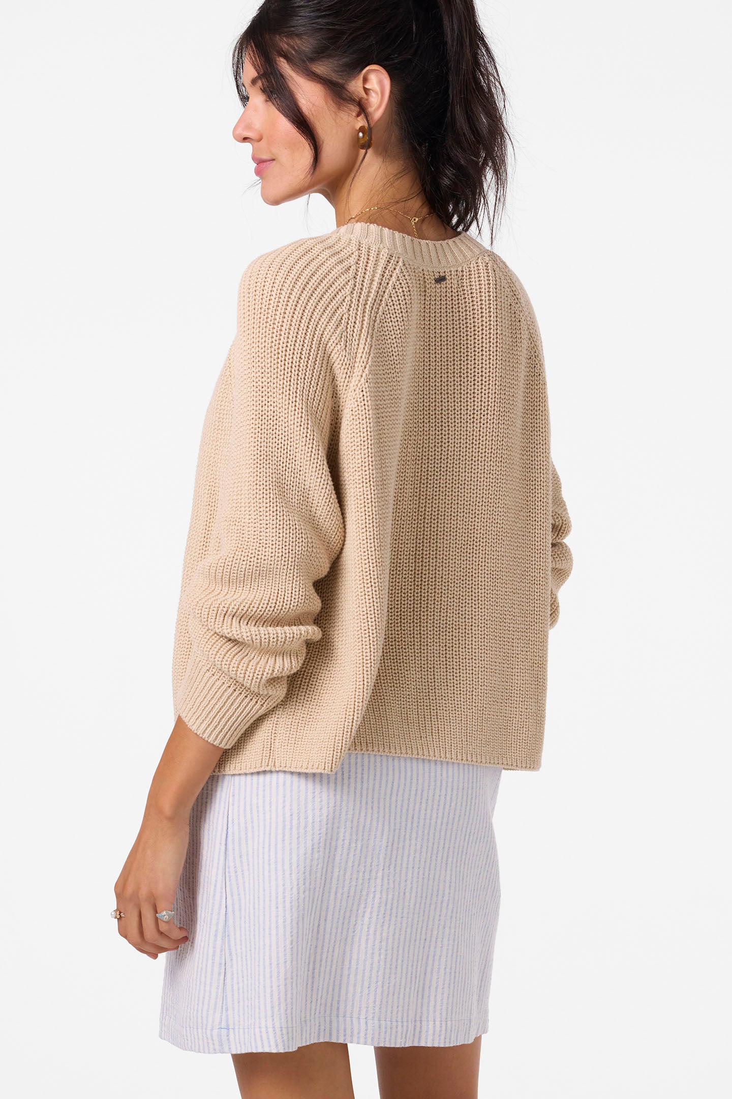 Kerris Long Sleeve Sweater - Natural | O'Neill