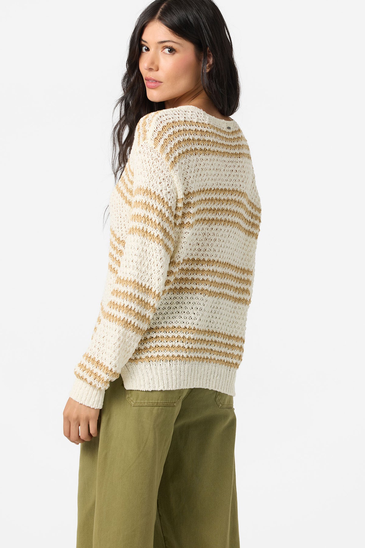Iyla Long Sleeve Sweater - Warm Sand | O