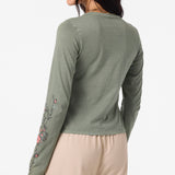 Boho Butterfly Long Sleeve Tee