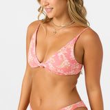 Nayomi Floral Pismo Bralette Top