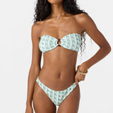 Balearic Waves Coast Bandeau Top