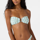 Balearic Waves Coast Bandeau Top