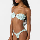 Balearic Waves Coast Bandeau Top