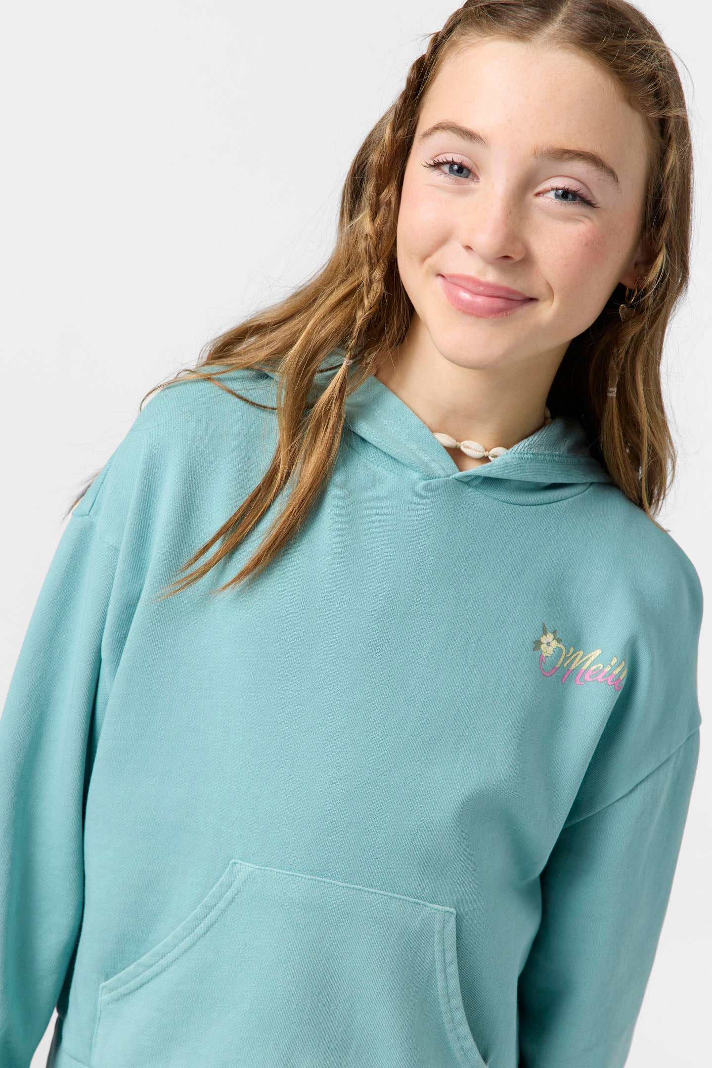 Girl's Asher Pullover Fleece - Nile Blue | O'Neill