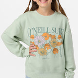 Girl's Skylar Crew Neck Fleece - Seafoam | O'Neill