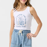 Girl's Palm Tree Shore