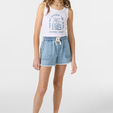 Girl's Palm Tree Shore