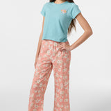 Girl's Board Bloom Tee - Nile Blue | O'Neill