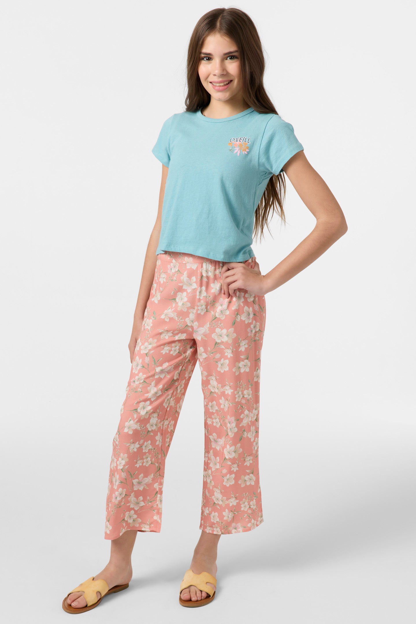 Girl's Board Bloom Tee - Nile Blue | O'Neill