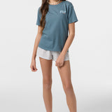 Girl's Script Surf Tee