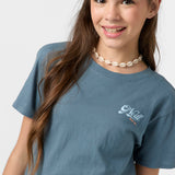Girl's Script Surf Tee